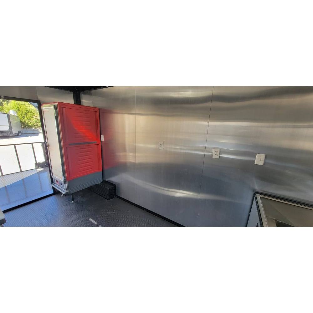 520-8.5-x-22-black-concession-trailer-food-event-catering-bbq-23.jpg 8.5' X 22' Black Concession Trailer Food Event Catering BBQ
