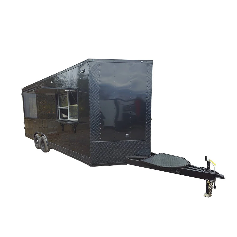 522-8.5-x-22-black-elite-concession-trailer-with-blackout-trim-and-screens-1.webp 8.5' X 22' Black Elite Concession Trailer With Blackout Trim and Screens