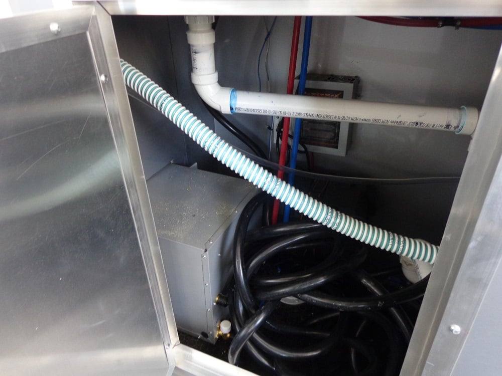 524-8.5-x-22-black-flat-nose-concession-food-trailer-11.jpg 8.5' x 22' Black Flat Nose Concession Food Trailer
