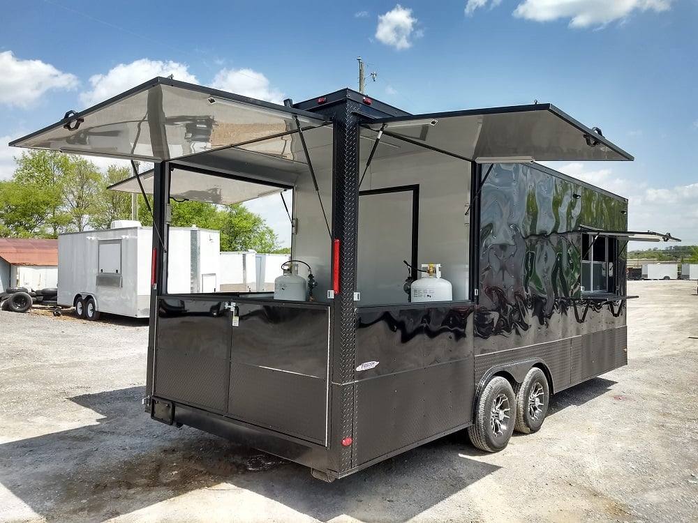 526-8.5-x-22-black-out-concession-food-trailer-with-appliances-5.jpg 8.5' x 22' Black Out Concession Food Trailer With Appliances