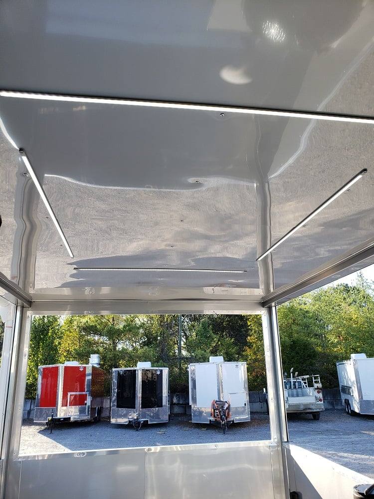 527-8.5-x-22-black-porch-style-bbq-concession-food-trailer-8.jpg 8.5' x 22' Black Porch Style BBQ Concession Food Trailer