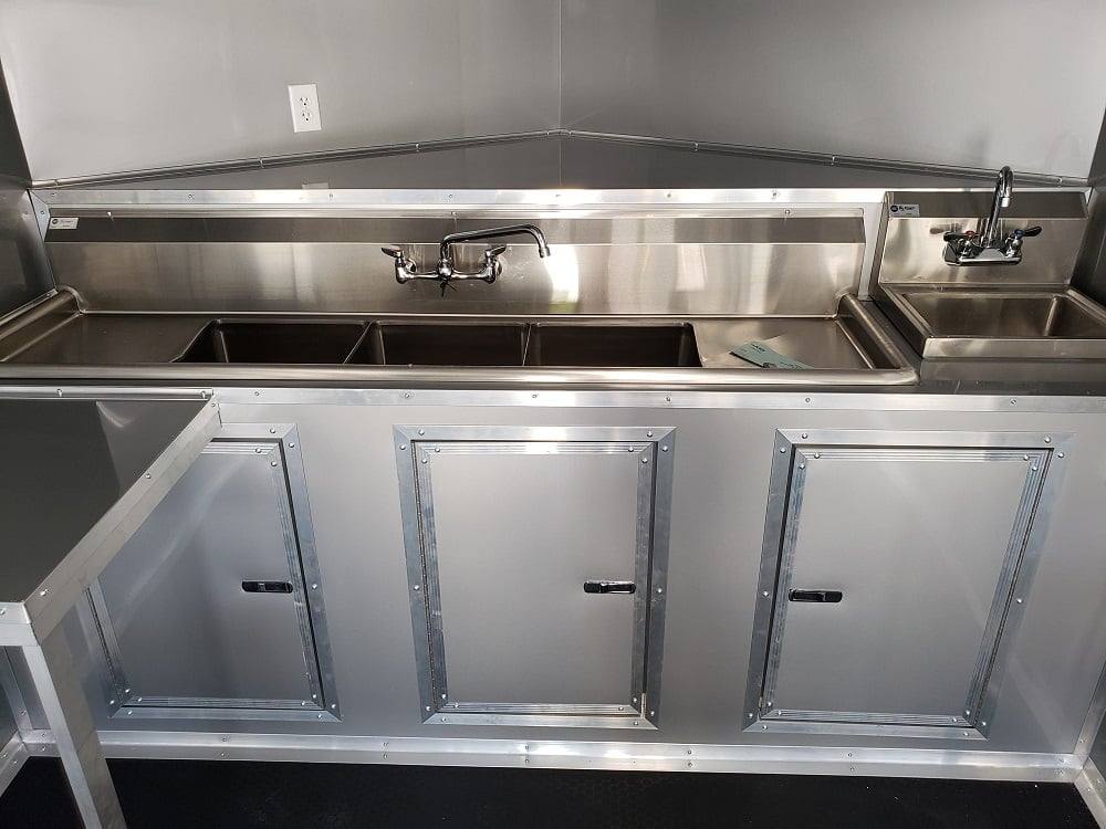 528-8.5-x-22-black-porch-style-concession-food-trailer-8.jpg 8.5' x 22' Black Porch Style Concession Food Trailer