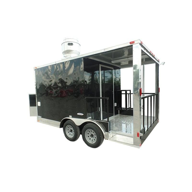 53-8.5-x-14-concession-bbq-food-trailer-black-event-catering-1.jpg 8.5' x 14' Concession BBQ Food Trailer Black Event Catering