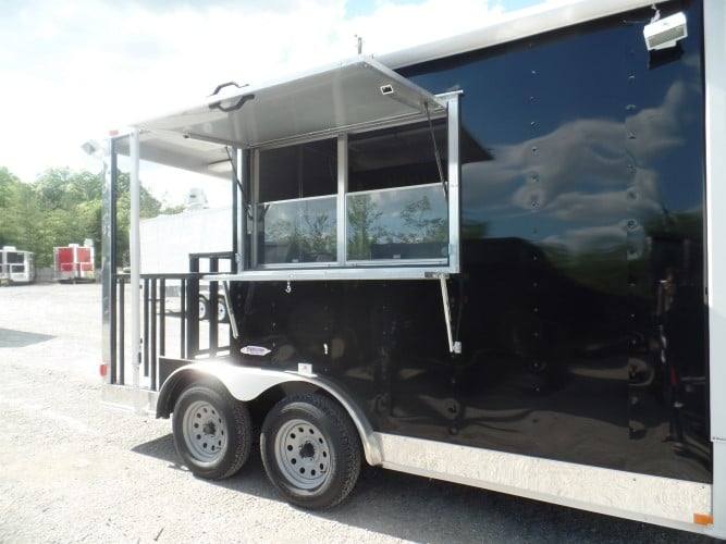 53-8.5-x-14-concession-bbq-food-trailer-black-event-catering-17.jpg 8.5' x 14' Concession BBQ Food Trailer Black Event Catering