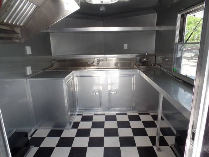 53-8.5-x-14-concession-bbq-food-trailer-black-event-catering-39.jpg 8.5' x 14' Concession BBQ Food Trailer Black Event Catering