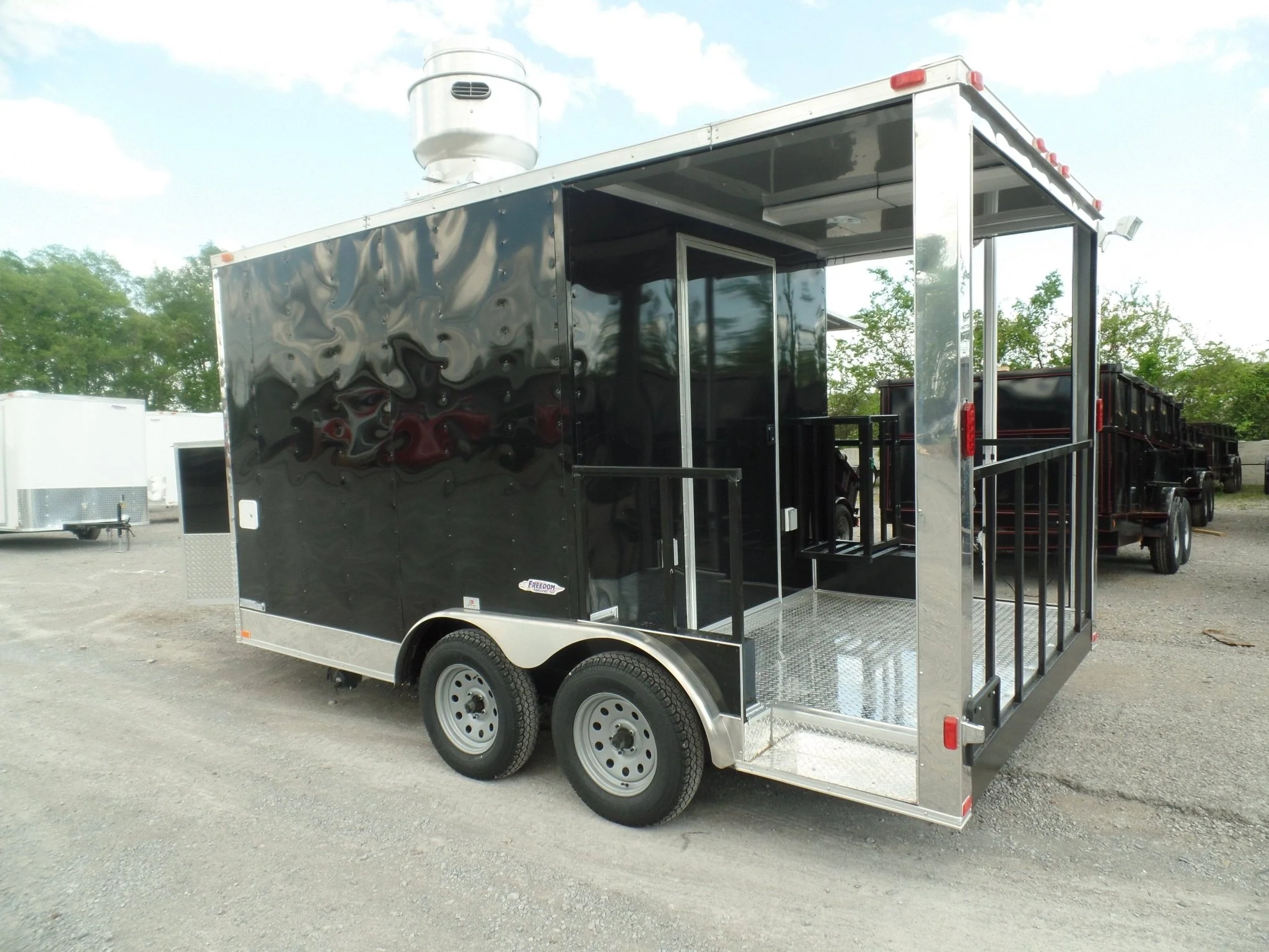 53-8.5-x-14-concession-bbq-food-trailer-black-event-catering-41.webp 8.5' x 14' Concession BBQ Food Trailer Black Event Catering