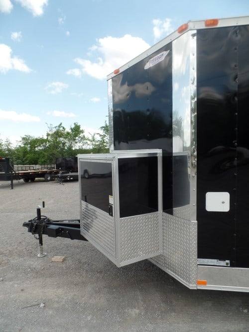 53-8.5-x-14-concession-bbq-food-trailer-black-event-catering-5.jpg 8.5' x 14' Concession BBQ Food Trailer Black Event Catering