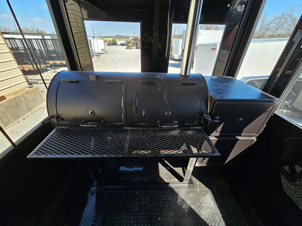 530-8.5-x-22-black-with-blackout-concession-trailer-bbq-event-catering-17.webp 8.5' X 22' Black With Blackout Concession Trailer BBQ Event Catering