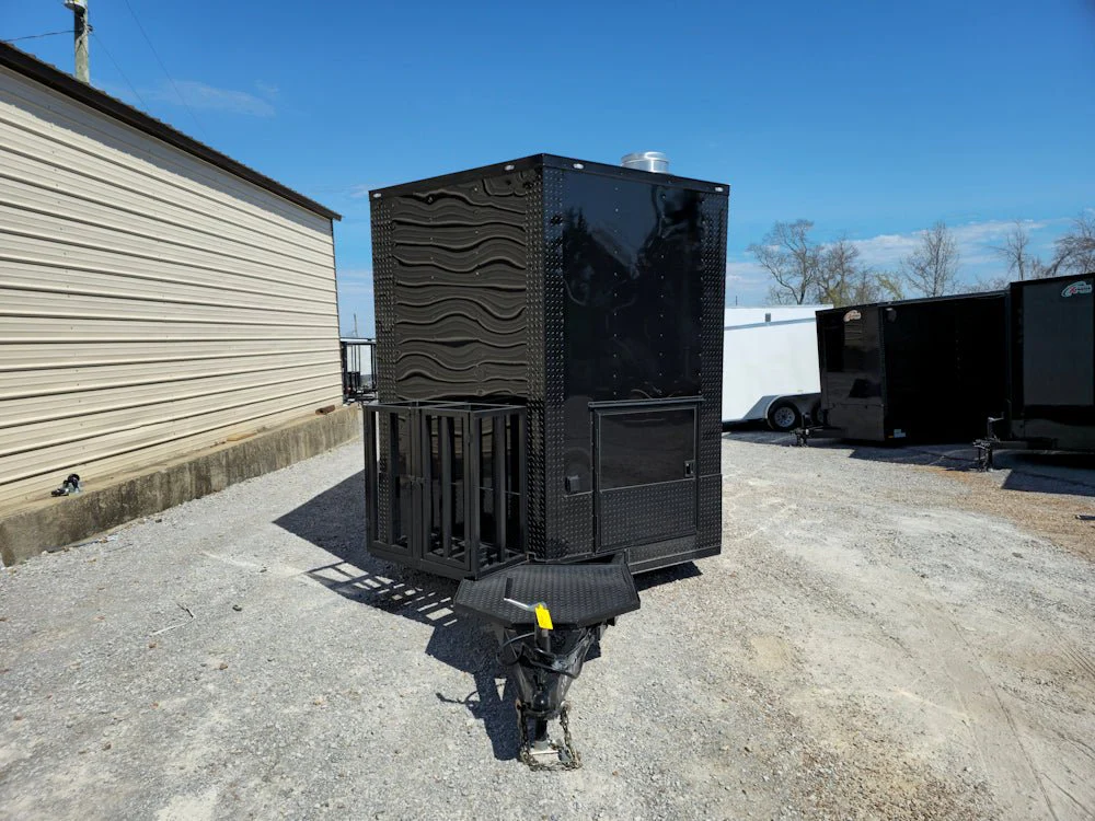 530-8.5-x-22-black-with-blackout-concession-trailer-bbq-event-catering-2.webp 8.5' X 22' Black With Blackout Concession Trailer BBQ Event Catering