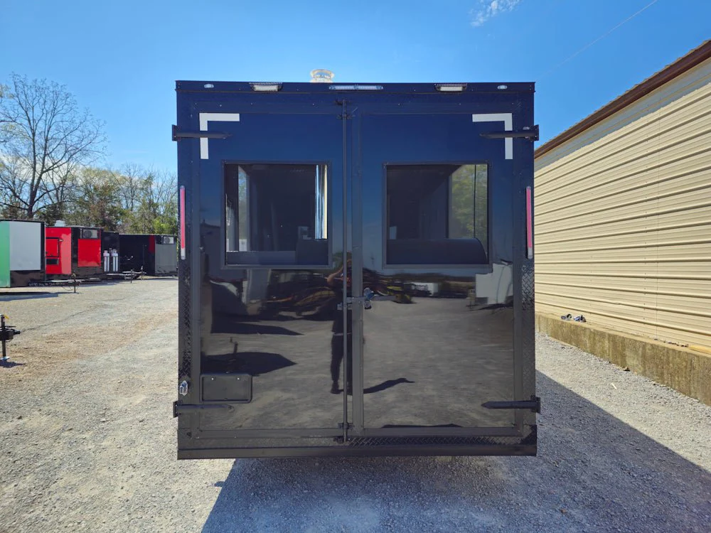530-8.5-x-22-black-with-blackout-concession-trailer-bbq-event-catering-8.webp 8.5' X 22' Black With Blackout Concession Trailer BBQ Event Catering