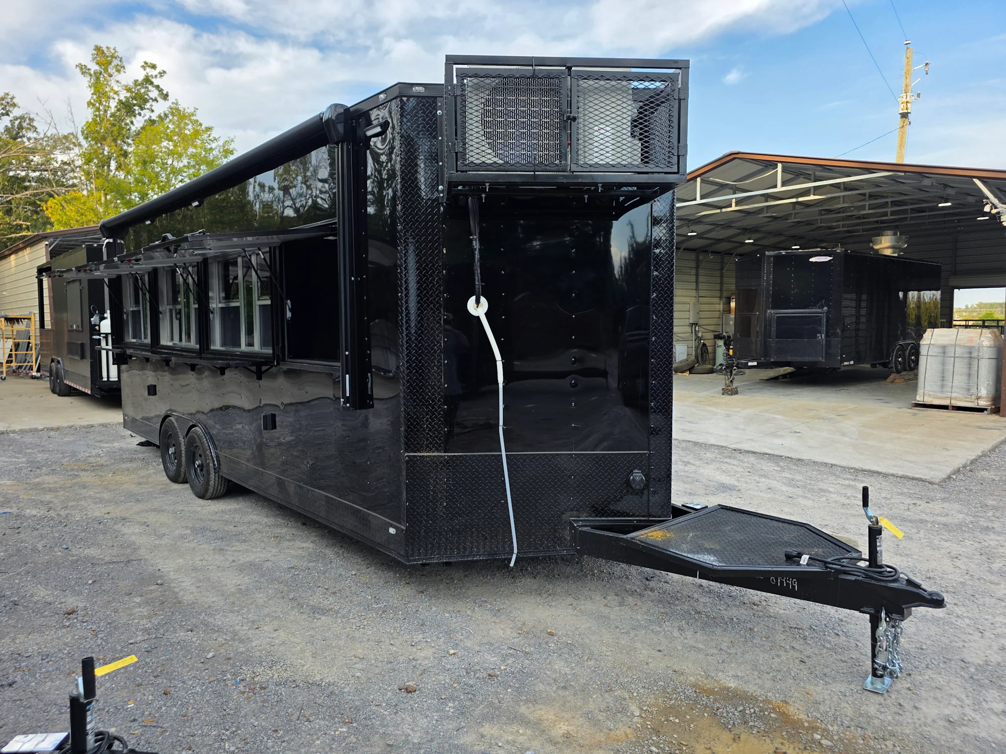 531-8.5-x-22-black-with-blackout-trim-concession-trailer-event-catering-13.webp 8.5' X 22' Black With Blackout Trim Concession Trailer Event Catering
