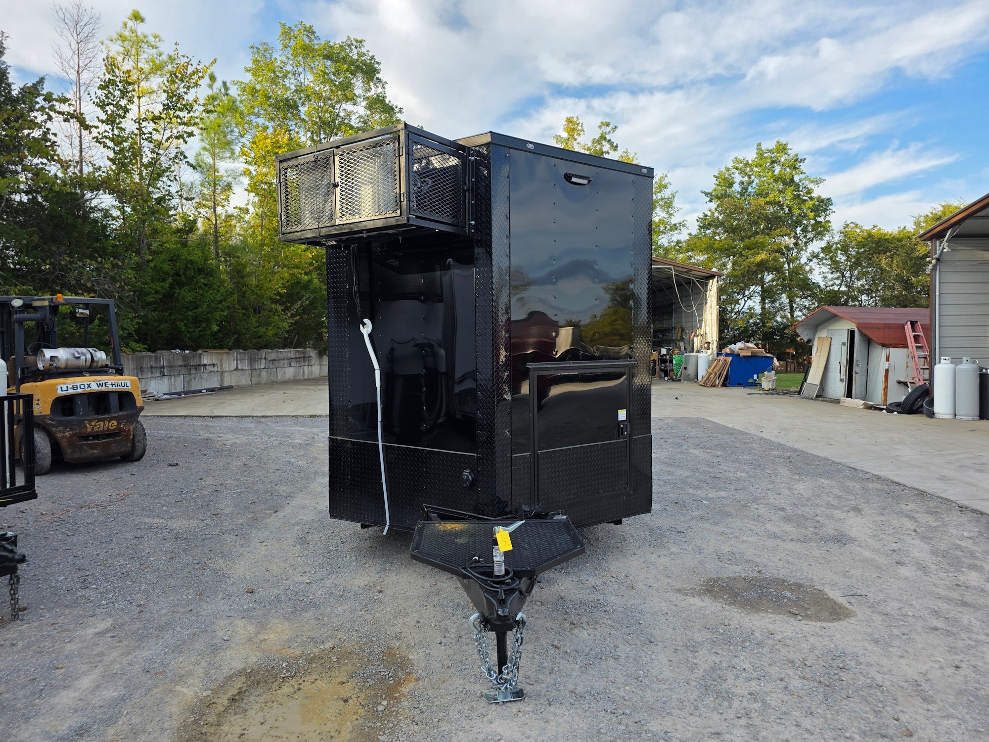 531-8.5-x-22-black-with-blackout-trim-concession-trailer-event-catering-2.jpg 8.5' X 22' Black With Blackout Trim Concession Trailer Event Catering