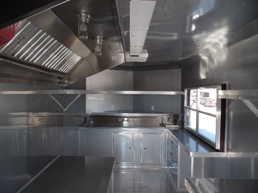 532-8.5-x-22-blue-bbq-concession-food-event-catering-trailer-26.jpg 8.5' x 22' Blue BBQ Concession Food Event Catering Trailer