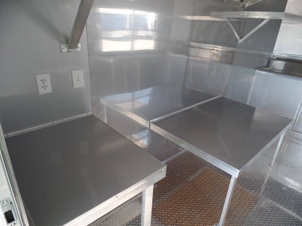 532-8.5-x-22-blue-bbq-concession-food-event-catering-trailer-7.jpg 8.5' x 22' Blue BBQ Concession Food Event Catering Trailer