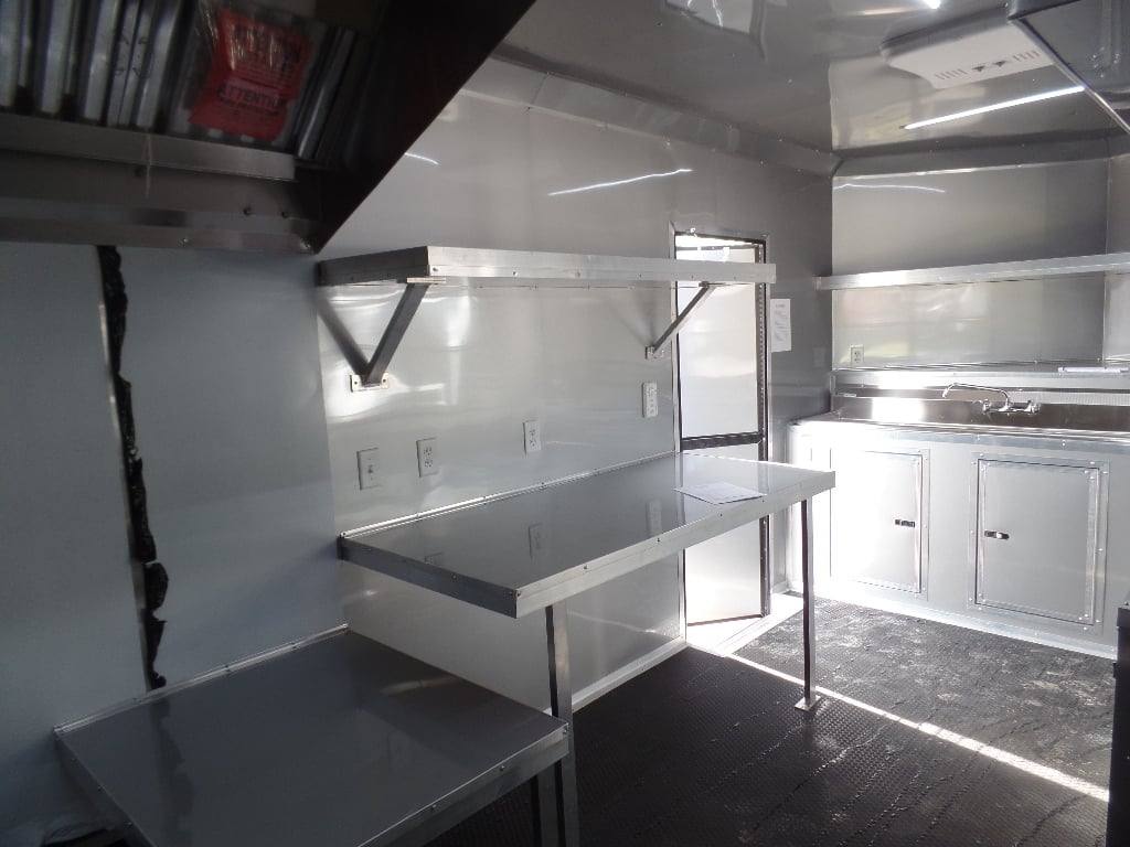538-8.5-x-22-cobalt-blue-bbq-porch-concession-food-trailer-21.jpg 8.5' x 22' Cobalt Blue BBQ Porch Concession Food Trailer