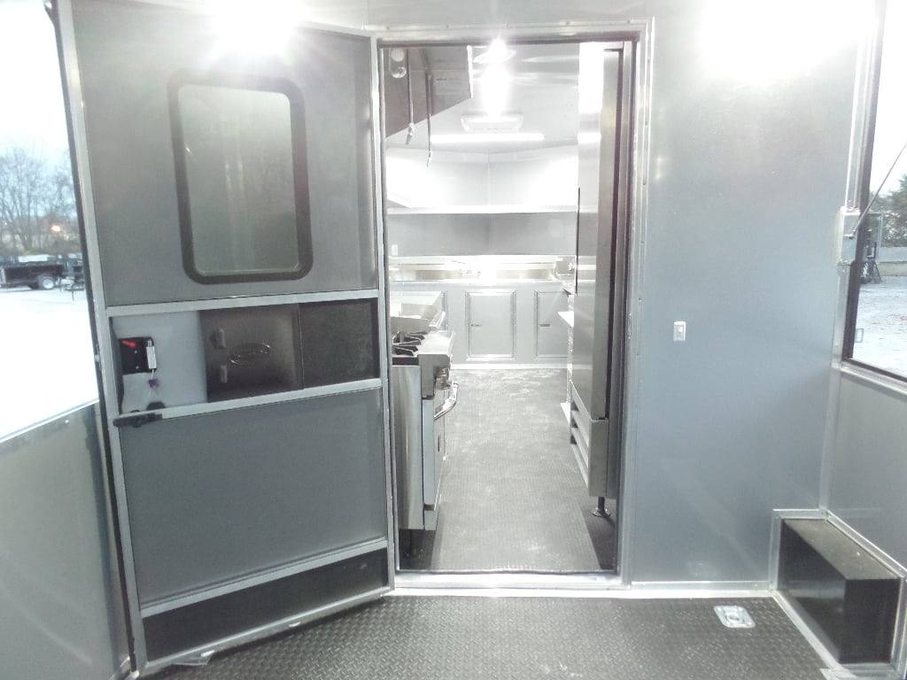 539-8.5-x-22-cobalt-blue-bbq-porch-concession-food-trailer-with-appliances-18.jpg 8.5' x 22' Cobalt Blue BBQ Porch Concession Food Trailer With Appliances