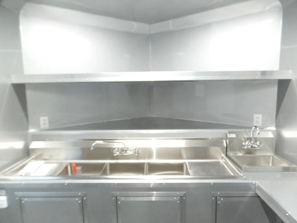 539-8.5-x-22-cobalt-blue-bbq-porch-concession-food-trailer-with-appliances-6.webp 8.5' x 22' Cobalt Blue BBQ Porch Concession Food Trailer With Appliances