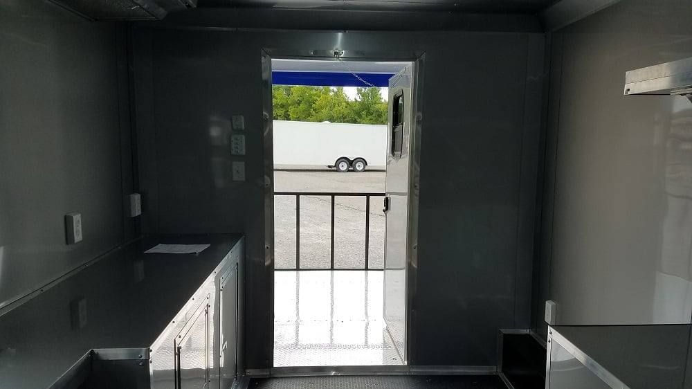 540-8.5-x-22-cobalt-blue-bbq-porch-concession-food-trailer-with-appliances-22.jpg 8.5' x 22' Cobalt Blue BBQ Porch Concession Food Trailer With Appliances