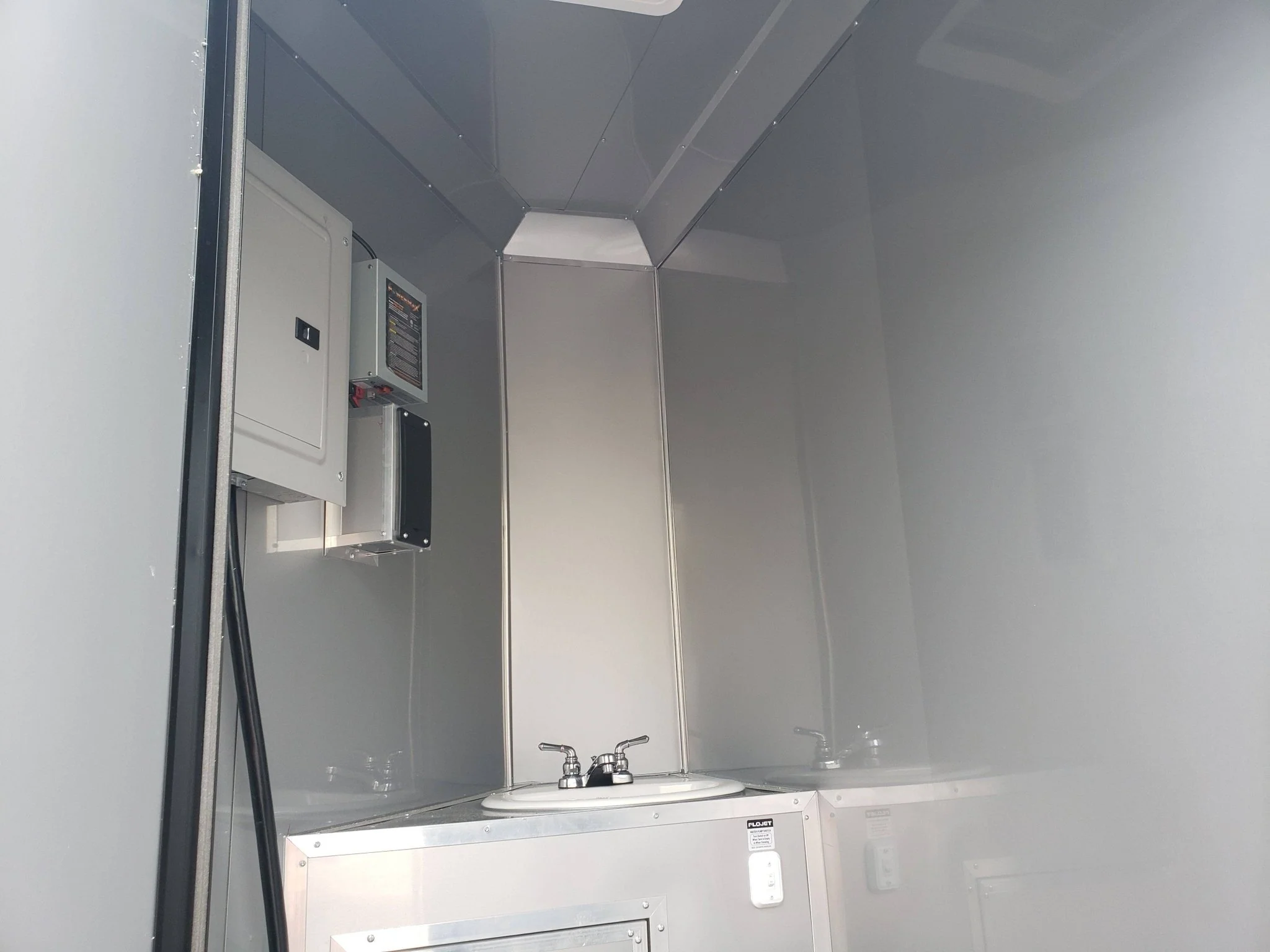542-8.5-x-22-cobalt-blue-concession-food-trailer-with-restroom-and-appliances-11.webp 8.5' x 22' Cobalt Blue Concession Food Trailer with Restroom and Appliances