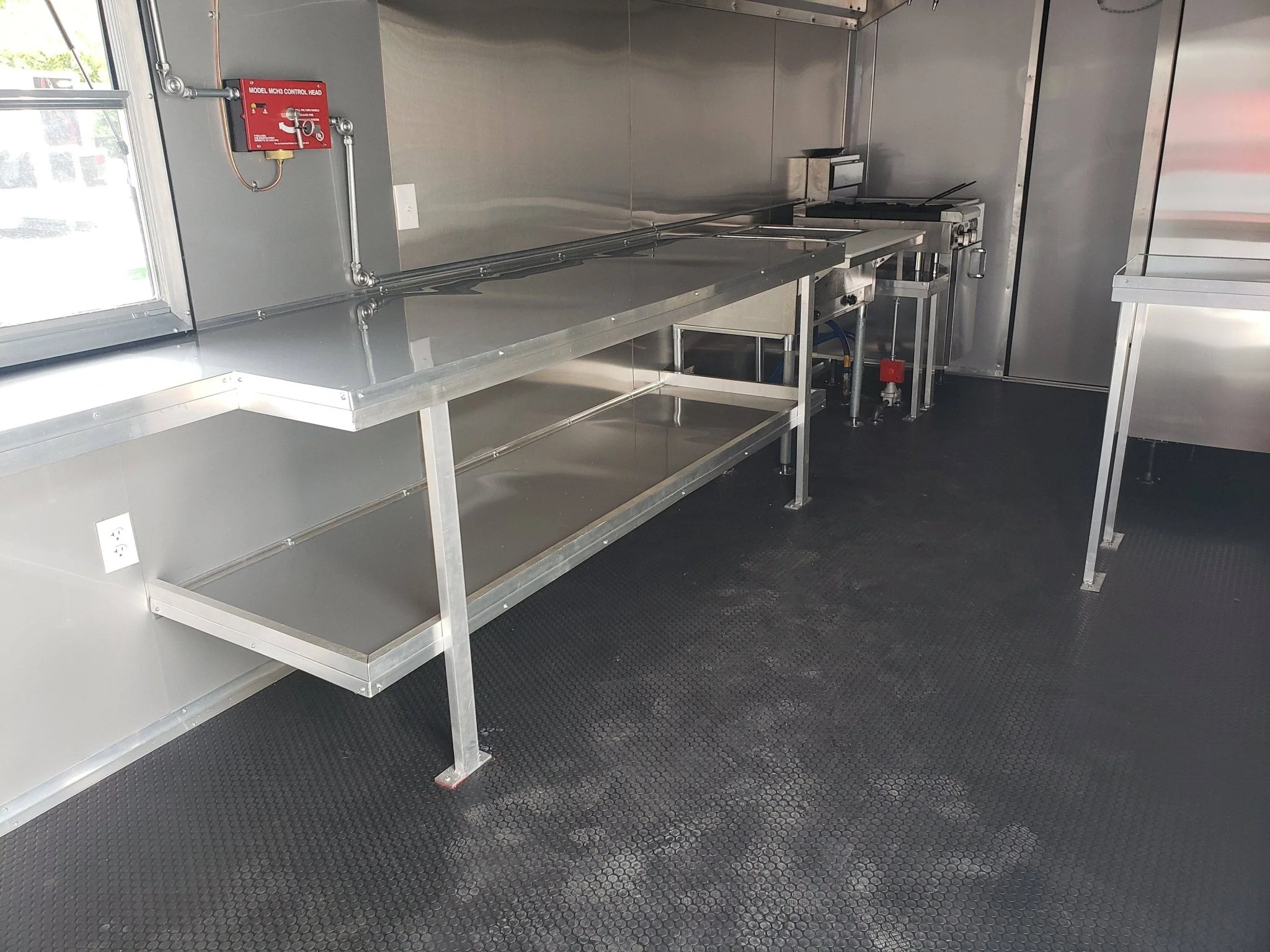 542-8.5-x-22-cobalt-blue-concession-food-trailer-with-restroom-and-appliances-16.webp 8.5' x 22' Cobalt Blue Concession Food Trailer with Restroom and Appliances