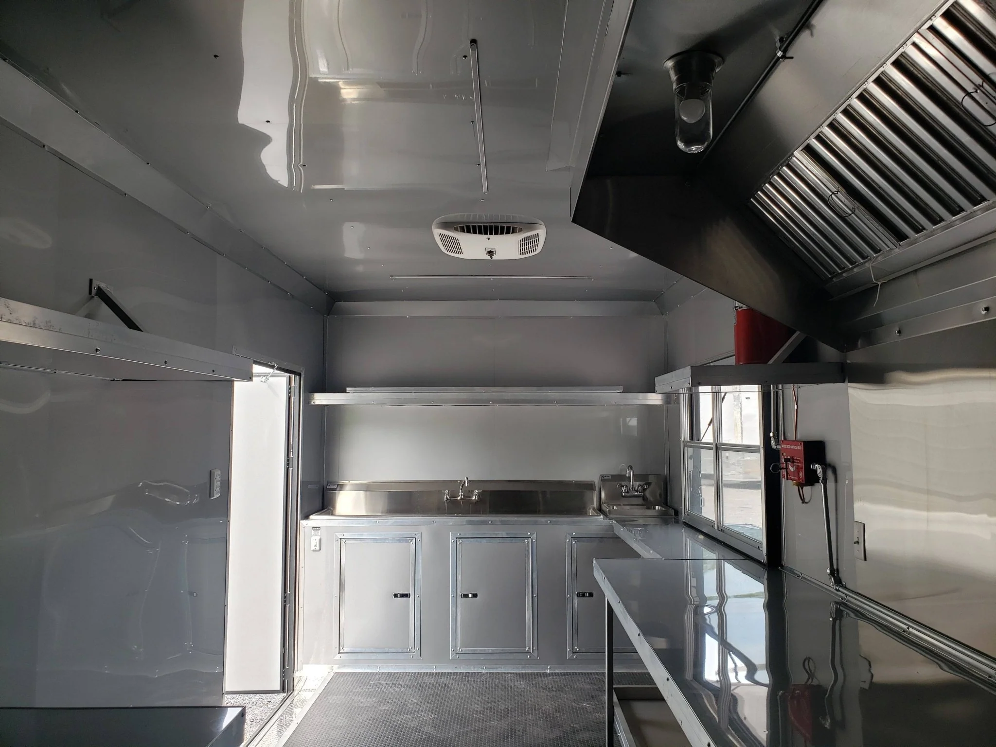 542-8.5-x-22-cobalt-blue-concession-food-trailer-with-restroom-and-appliances-17.webp 8.5' x 22' Cobalt Blue Concession Food Trailer with Restroom and Appliances