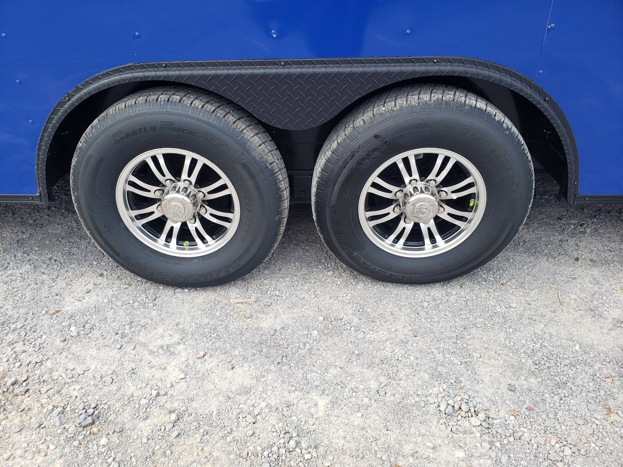 542-8.5-x-22-cobalt-blue-concession-food-trailer-with-restroom-and-appliances-18.jpg 8.5' x 22' Cobalt Blue Concession Food Trailer with Restroom and Appliances