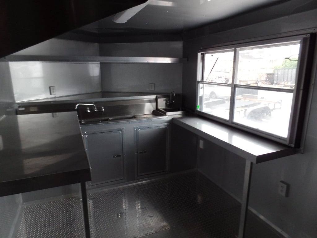 545-8.5-x-22-concession-bbq-food-trailer-black-event-catering-17.jpg 8.5' x 22' Concession BBQ Food Trailer Black Event Catering