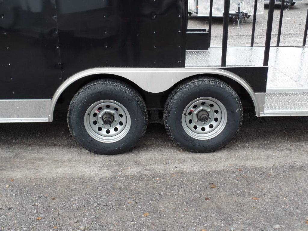 545-8.5-x-22-concession-bbq-food-trailer-black-event-catering-8.jpg 8.5' x 22' Concession BBQ Food Trailer Black Event Catering