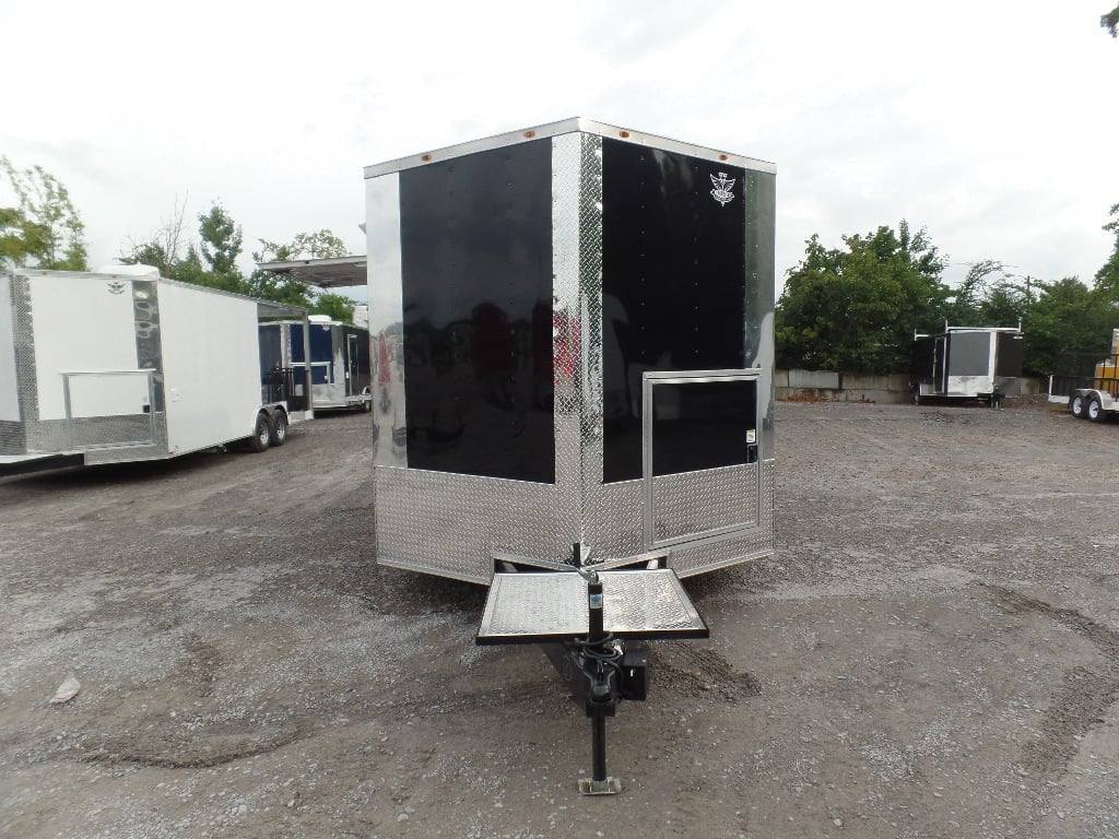 546-8.5-x-22-concession-bbq-food-trailer-black-with-appliances-11.jpg 8.5' x 22' Concession BBQ Food Trailer Black With Appliances