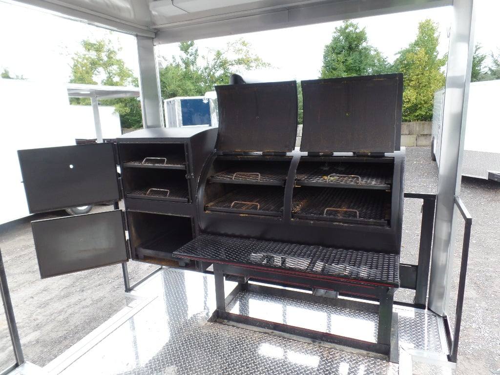 546-8.5-x-22-concession-bbq-food-trailer-black-with-appliances-16.jpg 8.5' x 22' Concession BBQ Food Trailer Black With Appliances