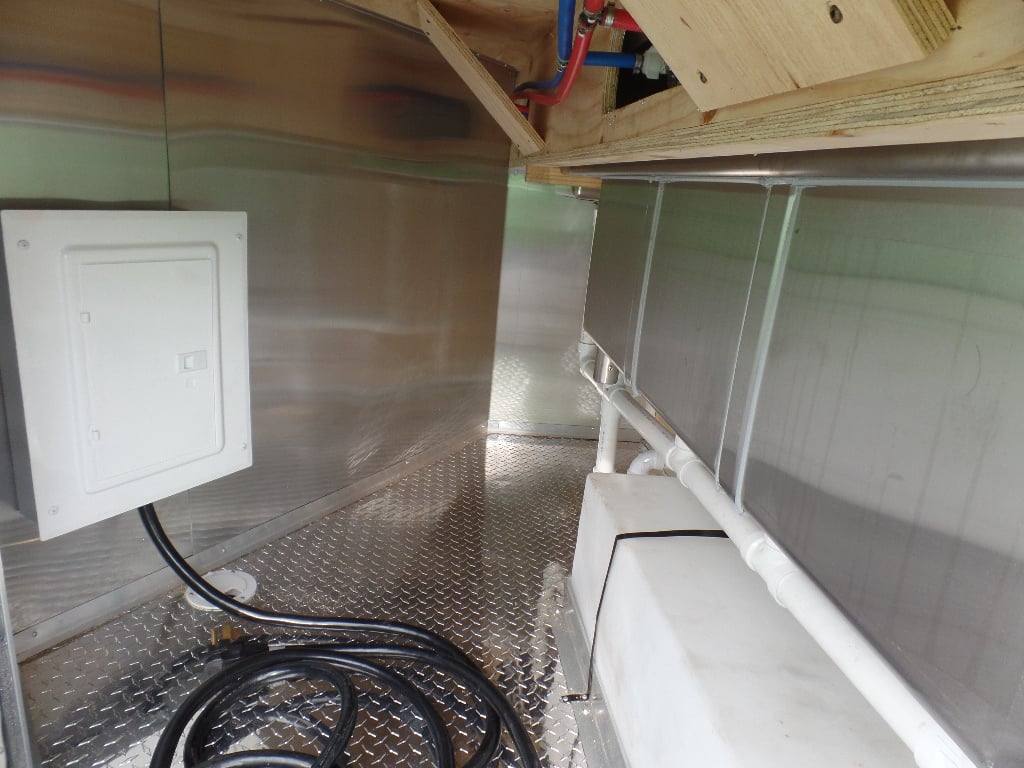546-8.5-x-22-concession-bbq-food-trailer-black-with-appliances-18.jpg 8.5' x 22' Concession BBQ Food Trailer Black With Appliances