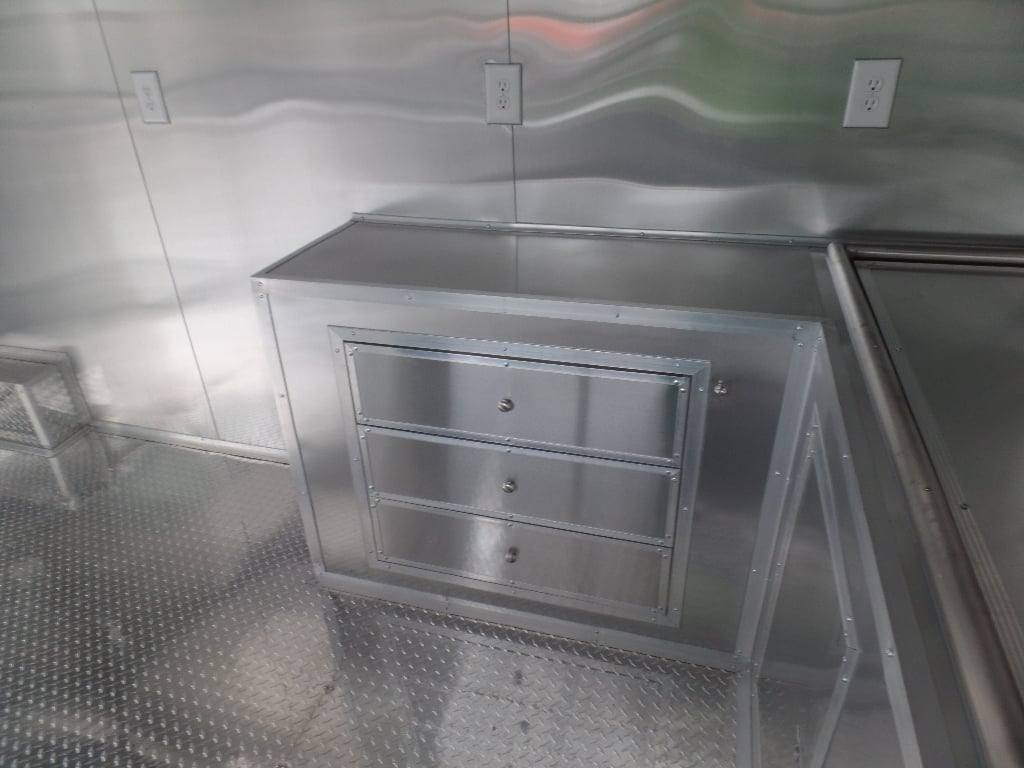 546-8.5-x-22-concession-bbq-food-trailer-black-with-appliances-20.jpg 8.5' x 22' Concession BBQ Food Trailer Black With Appliances