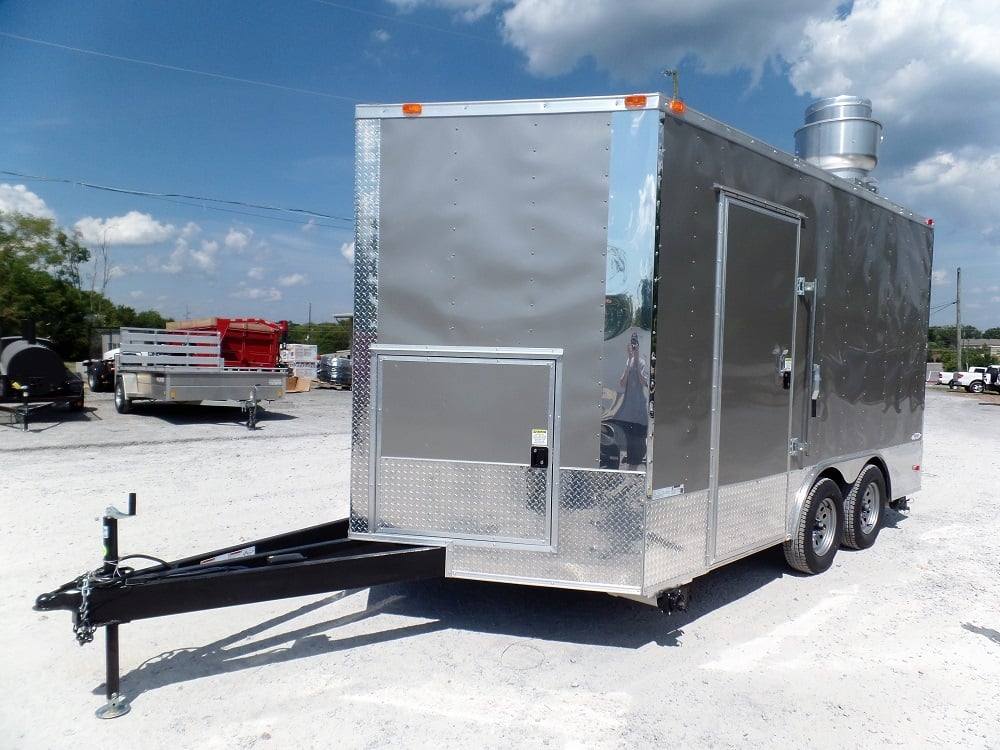 55-8.5-x-14-concession-food-trailer-light-pewter-event-catering-15.jpg 8.5' x 14' Concession Food Trailer Light Pewter Event Catering