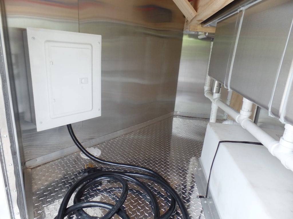 550-8.5-x-22-concession-food-trailer-black-bbq-event-17.jpg 8.5' x 22' Concession Food Trailer Black BBQ Event