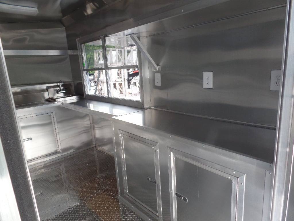 550-8.5-x-22-concession-food-trailer-black-bbq-event-21.jpg 8.5' x 22' Concession Food Trailer Black BBQ Event