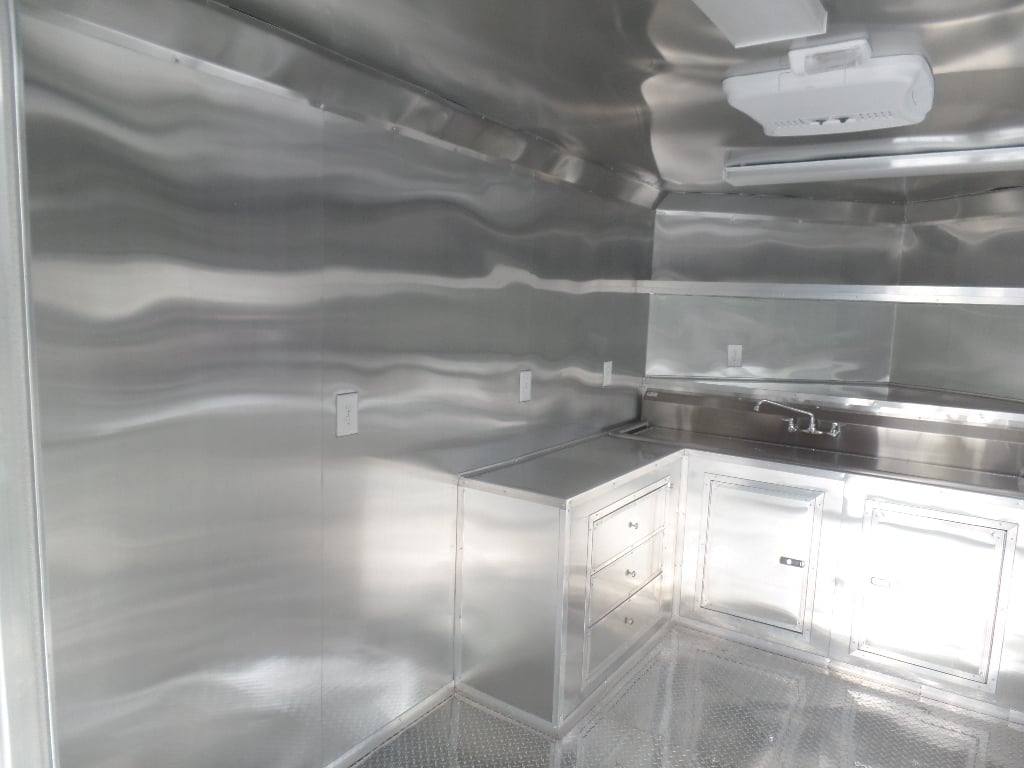 550-8.5-x-22-concession-food-trailer-black-bbq-event-8.jpg 8.5' x 22' Concession Food Trailer Black BBQ Event
