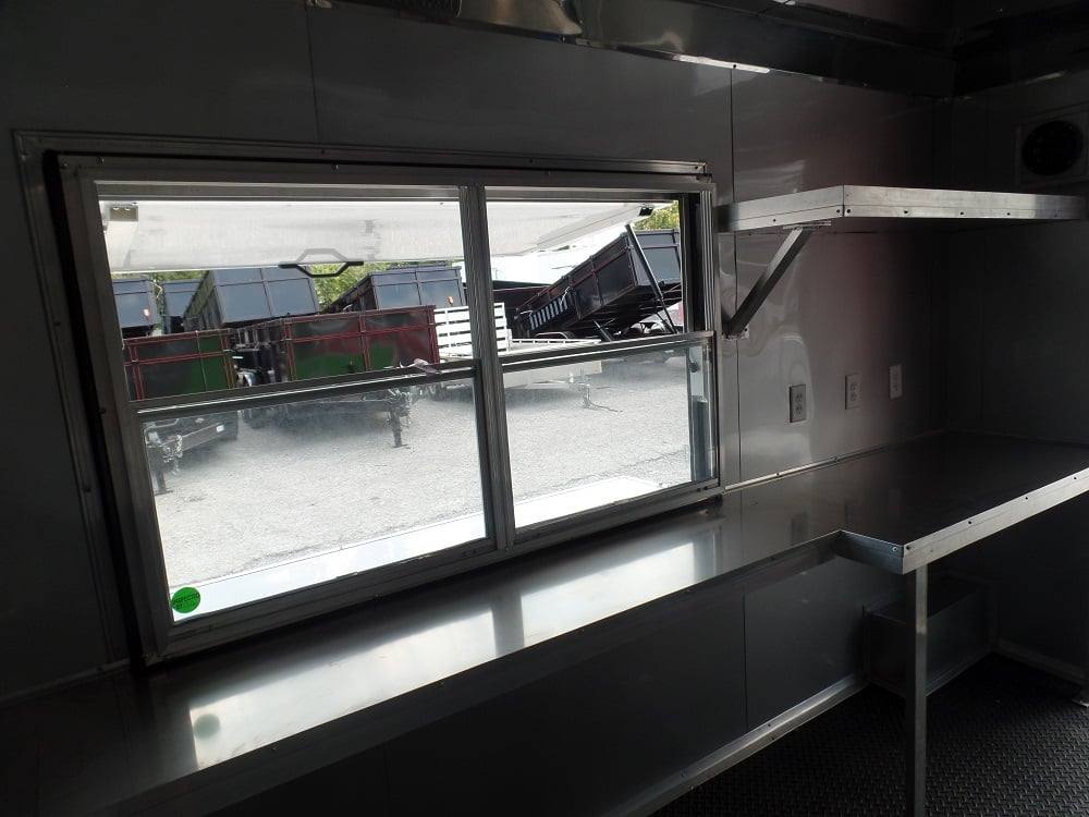 551-8.5-x-22-concession-food-trailer-grey-green-bbq-event-catering-39.jpg 8.5' x 22' Concession Food Trailer Grey/Green BBQ Event Catering