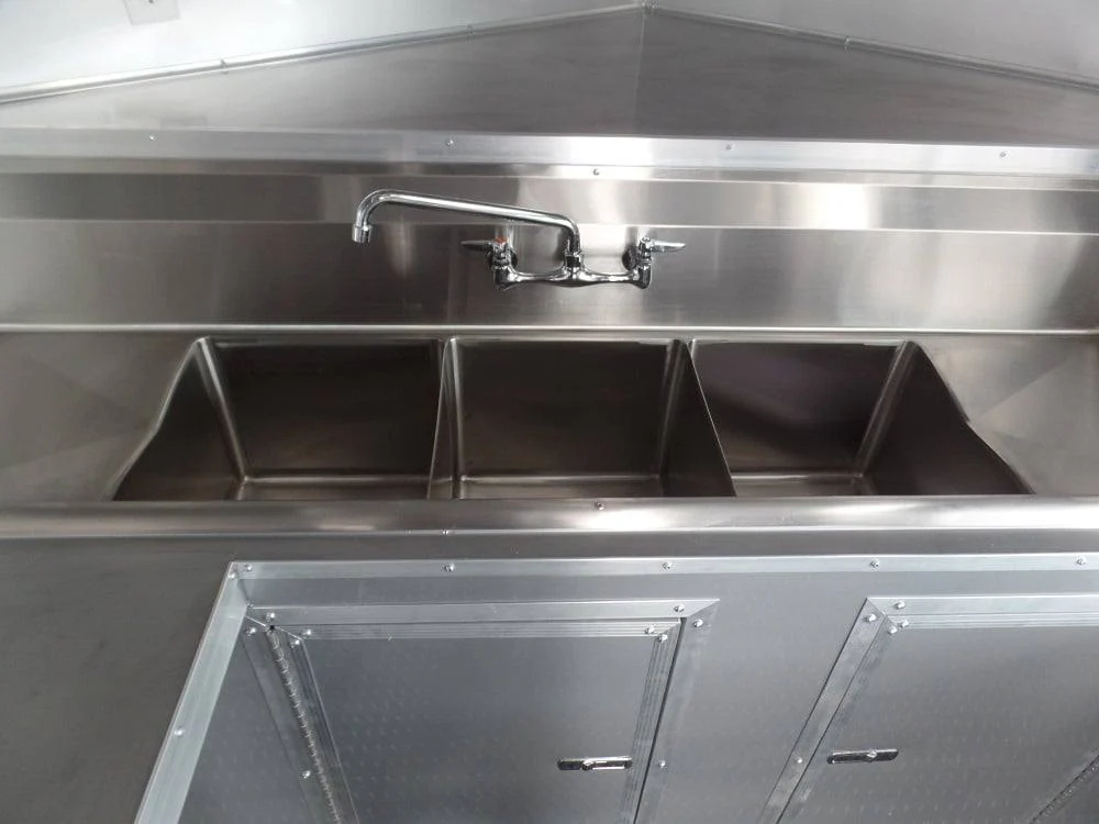 551-8.5-x-22-concession-food-trailer-grey-green-bbq-event-catering-59.webp 8.5' x 22' Concession Food Trailer Grey/Green BBQ Event Catering