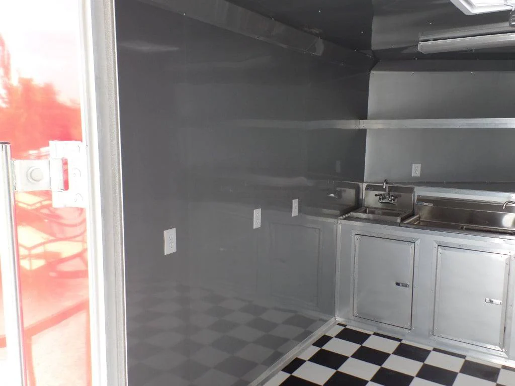 553-8.5-x-22-concession-food-trailer-red-bbq-event-catering-17.webp 8.5' x 22' Concession Food Trailer Red BBQ Event Catering