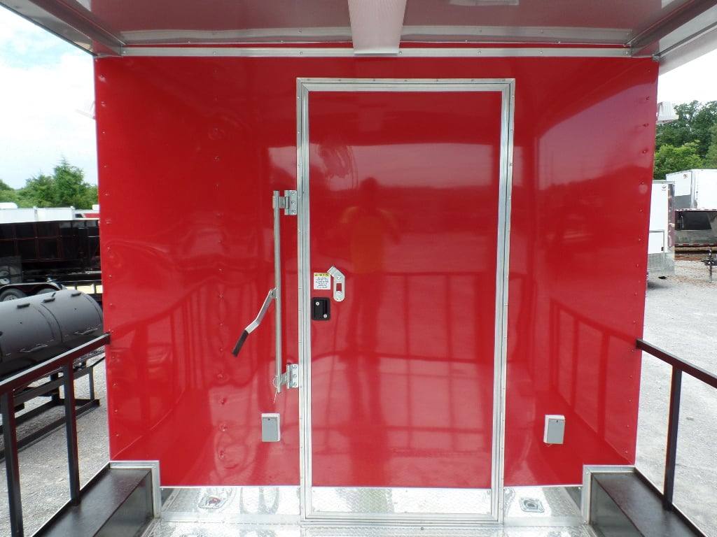 553-8.5-x-22-concession-food-trailer-red-bbq-event-catering-22.jpg 8.5' x 22' Concession Food Trailer Red BBQ Event Catering