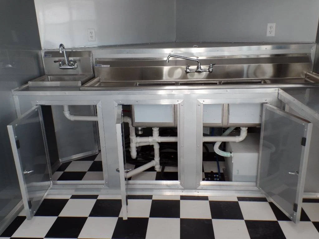 553-8.5-x-22-concession-food-trailer-red-bbq-event-catering-26.webp 8.5' x 22' Concession Food Trailer Red BBQ Event Catering