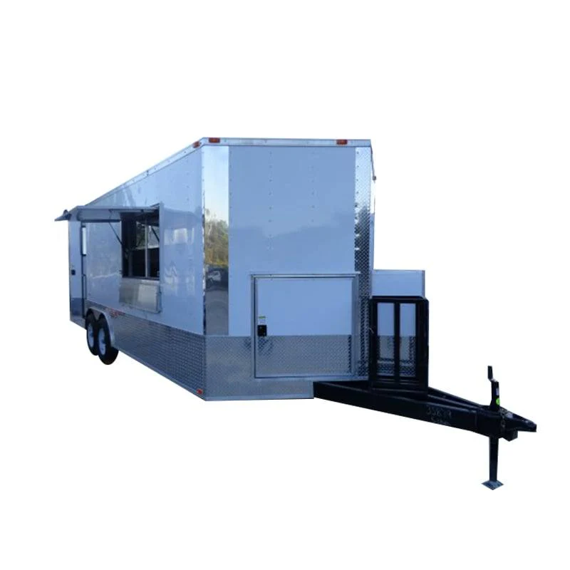 556-8.5-x-22-concession-food-white-catering-event-trailer-1.webp 8.5' x 22' Concession Food White Catering Event Trailer