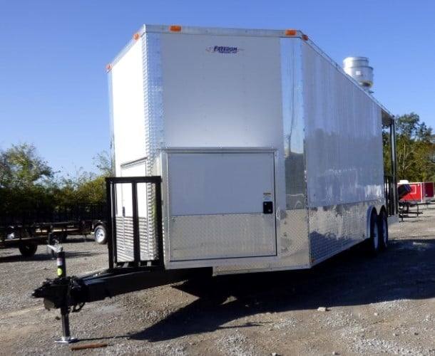 556-8.5-x-22-concession-food-white-catering-event-trailer-14.jpg 8.5' x 22' Concession Food White Catering Event Trailer