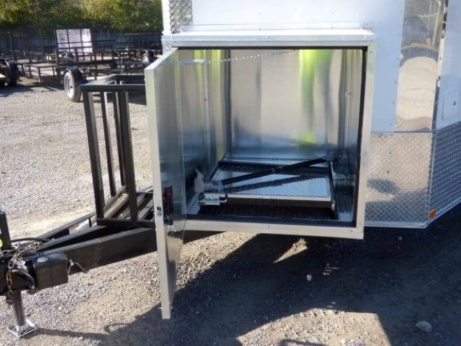 556-8.5-x-22-concession-food-white-catering-event-trailer-44.jpg 8.5' x 22' Concession Food White Catering Event Trailer