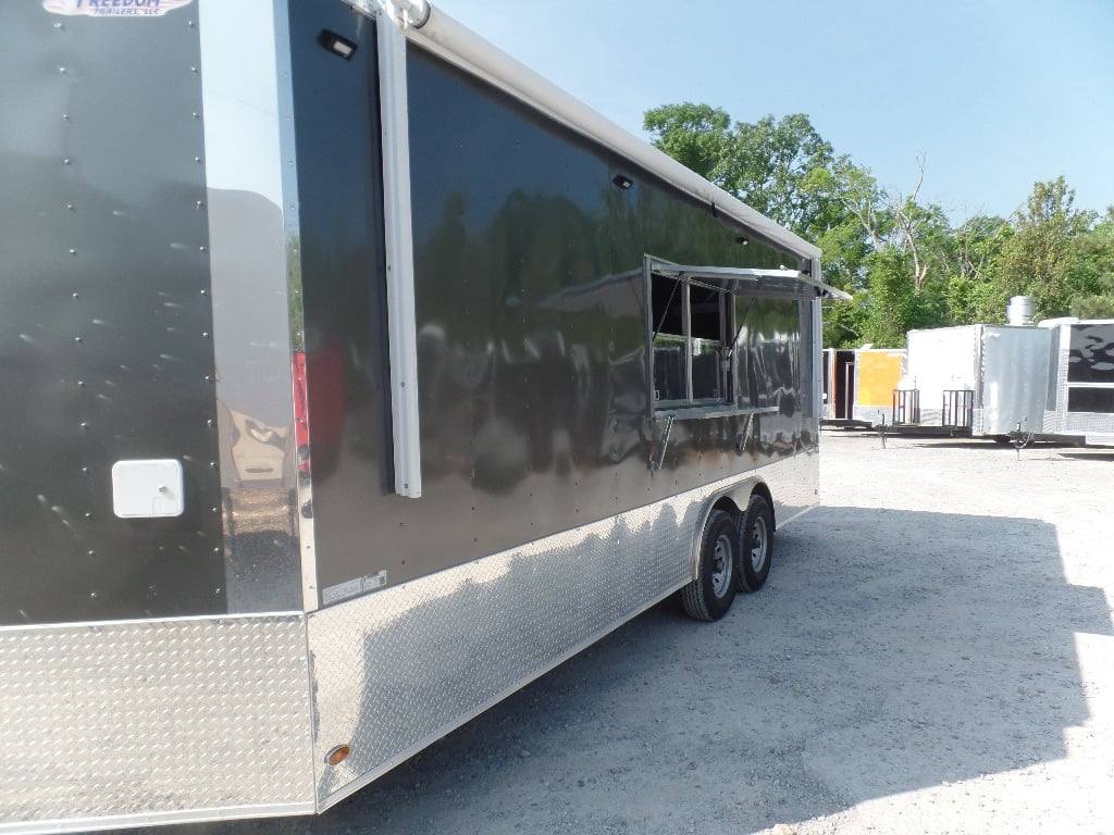557-8.5-x-22-concession-med.-charcoal-grey-food-catering-event-trailer-17.jpg 8.5' x 22' Concession Med. Charcoal Grey Food Catering Event Trailer