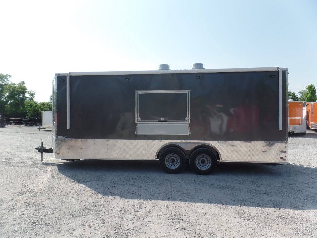 557-8.5-x-22-concession-med.-charcoal-grey-food-catering-event-trailer-2.jpg 8.5' x 22' Concession Med. Charcoal Grey Food Catering Event Trailer