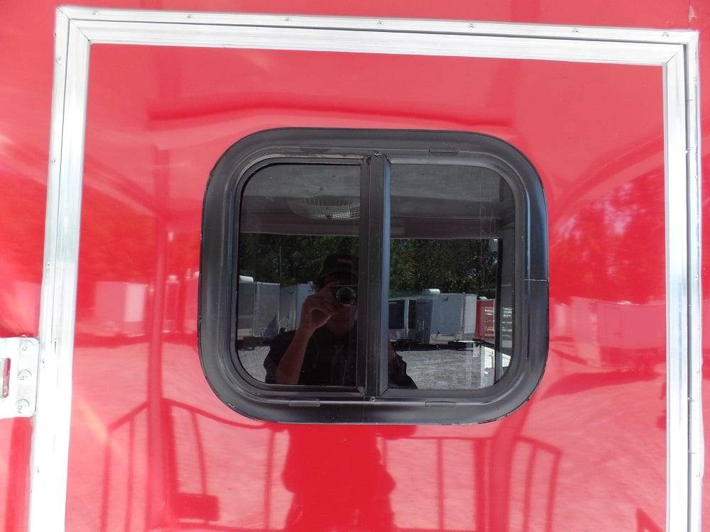 558-8.5-x-22-concession-red-bbq-food-trailer-with-appliances-13.jpg 8.5' x 22' Concession Red BBQ Food Trailer With Appliances