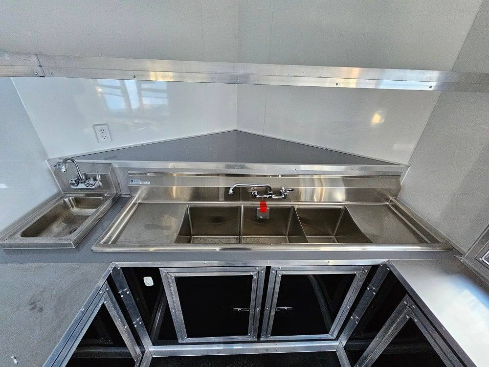 559-8.5-x-22-concession-trailer-black-bbq-food-event-catering-23.jpg 8.5' X 22' Concession Trailer Black BBQ Food Event Catering