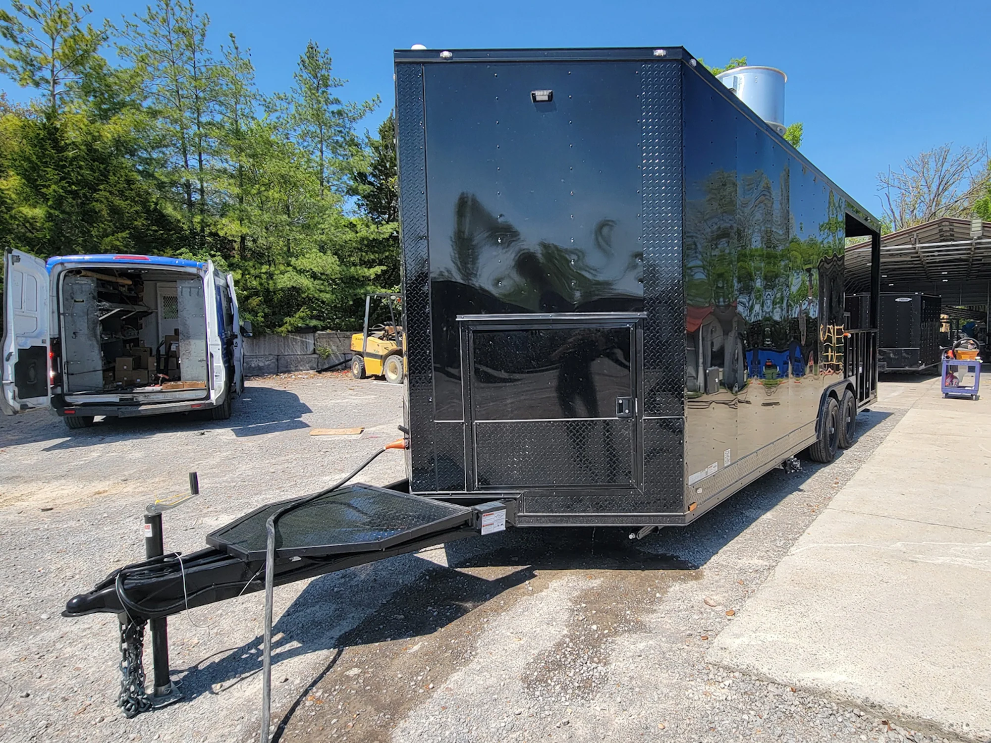 561-8.5-x-22-concession-trailer-black-with-blackout-trim-8ft-bbq-porch-11.webp 8.5' X 22' Concession Trailer Black With Blackout Trim 8ft BBQ Porch