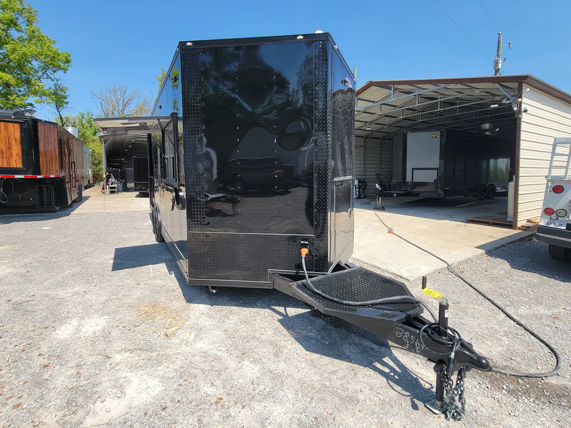 561-8.5-x-22-concession-trailer-black-with-blackout-trim-8ft-bbq-porch-12.webp 8.5' X 22' Concession Trailer Black With Blackout Trim 8ft BBQ Porch
